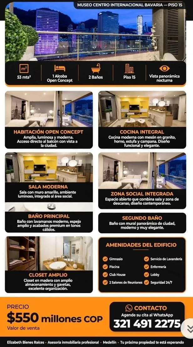 VENDO HERMOSO APARTAESTUDIO CENTRO INTERNACIONAL — foto 1