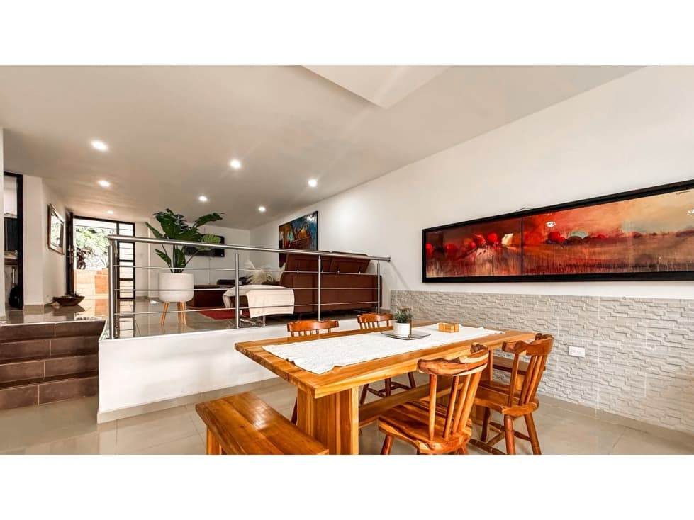 Casa para renta amoblada en El Poblado, cerca al tesoro — foto 4
