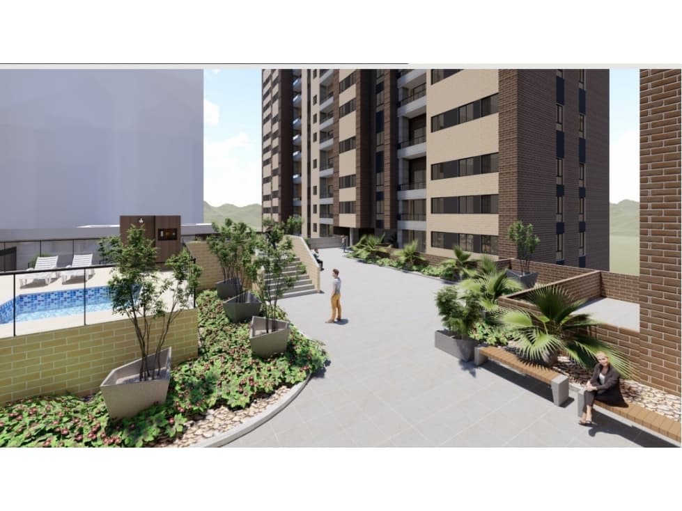 Apartamento En Venta En Bello Sector Fabricato — foto 3