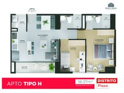 ¡SE VENDE APARTAMENTO PARA ESTRENAR EN BELLO SANTA ANA!