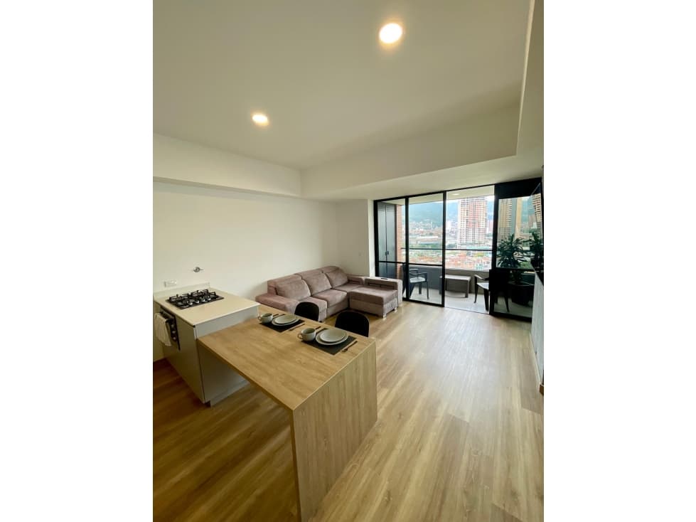 APARTAMENTO EN VENTA, ENVIGADO CERCA A CC MAYORCA. TOTALMENTE AMOBLADO — foto 2