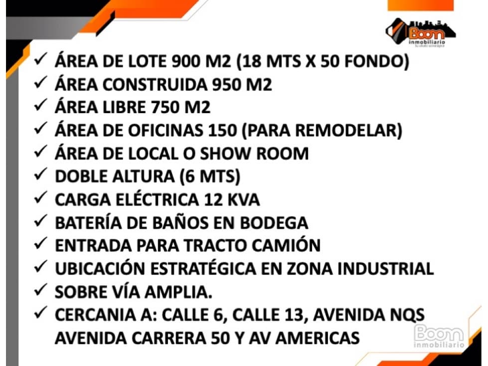VENTA BODEGA 950 M2 GORGONZOLA BOGOTÁ — foto 3