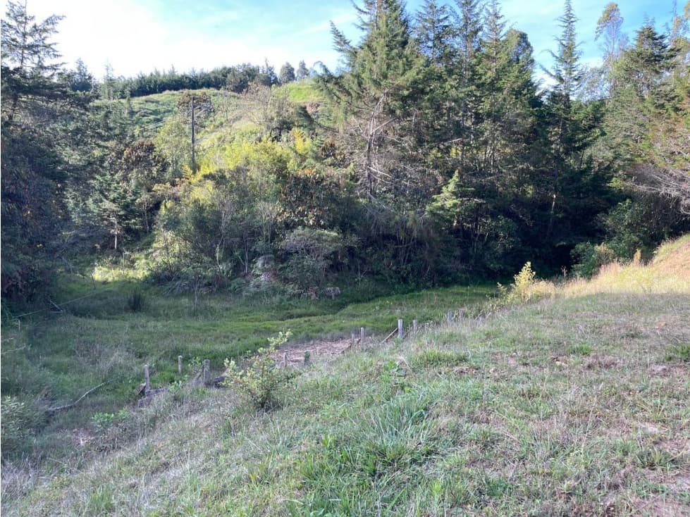 Lote en venta con dos explanadas, sector Pantanillo El Retiro — foto 5