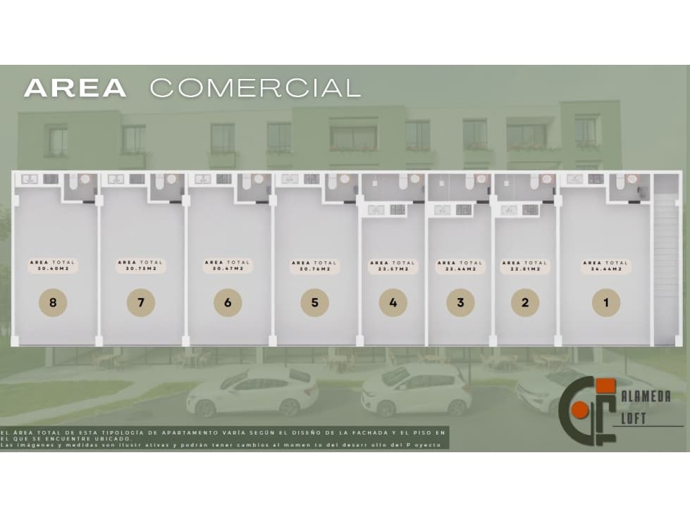 Venta apartamentos en Alameda Loft, Dosquebradas — foto 3