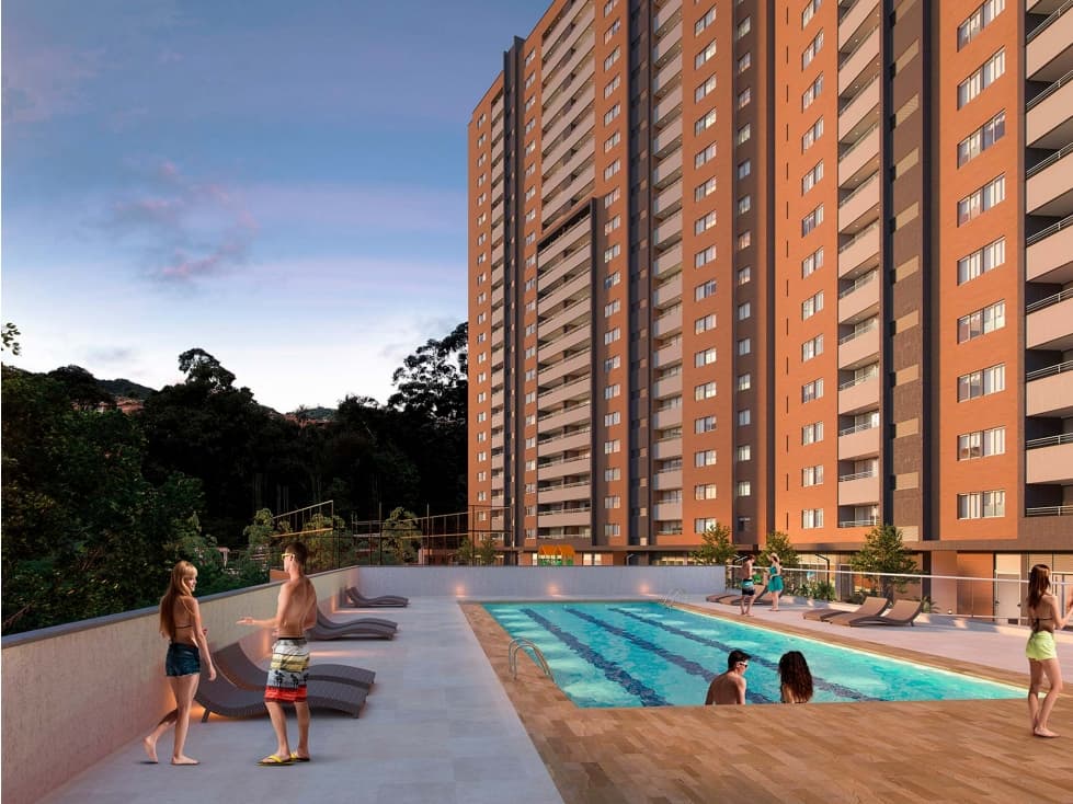 Venta apartamento Itagui Unidad Herbario — foto 1