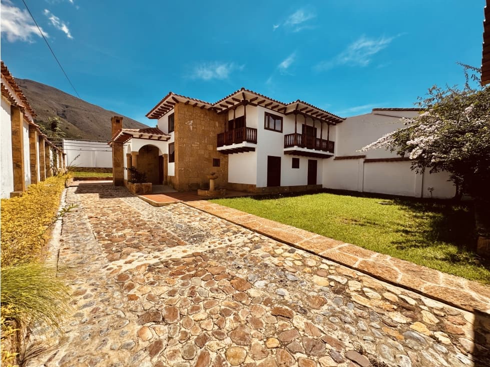 CASA EN VENTA - VILLA DE LEYVA — foto 1
