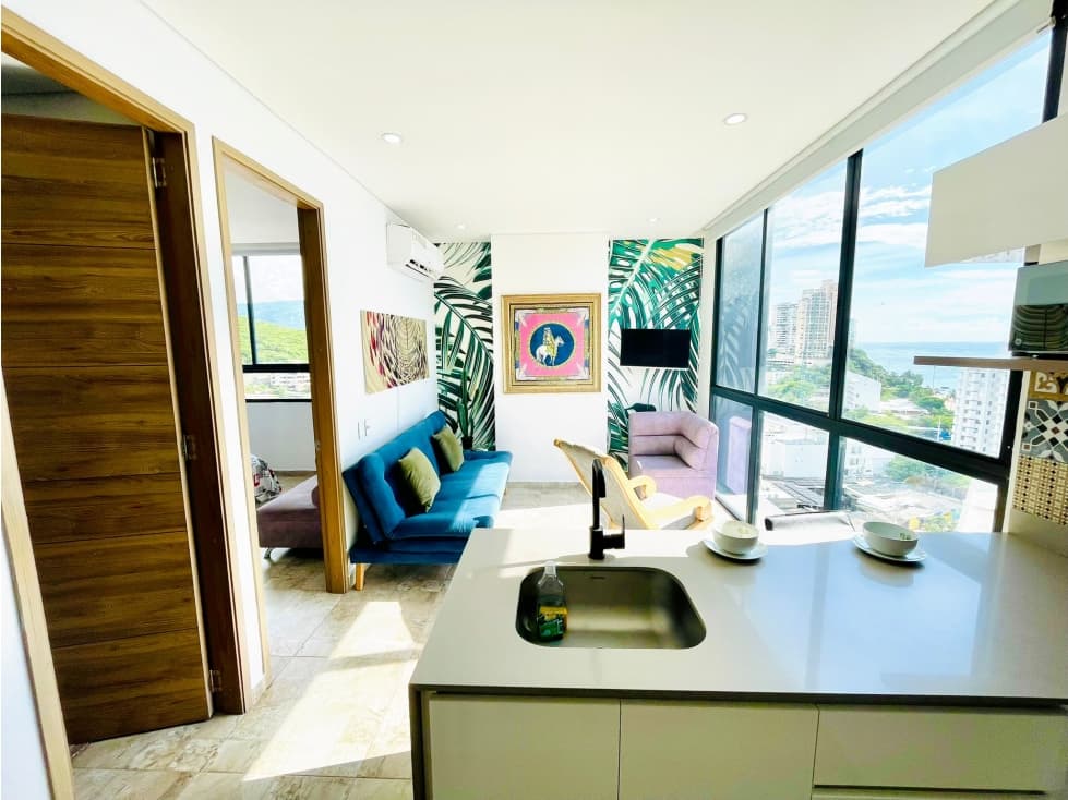 Apartaestudio con permiso de renta Rodadero 005K — foto 5
