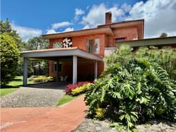 Casa con terrazas y jardines Hacienda San Simón - Guaymaral (Bog)