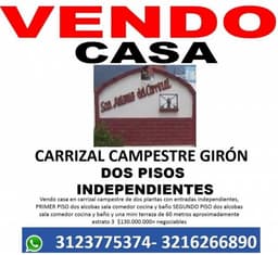 San Antonio del carrizal casa dos aptos independientes