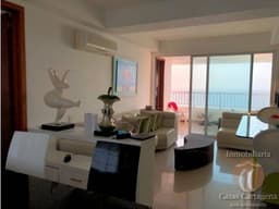 VENTA CON VISTA AL MAR BOCAGRANDE 2 ALCOBAS