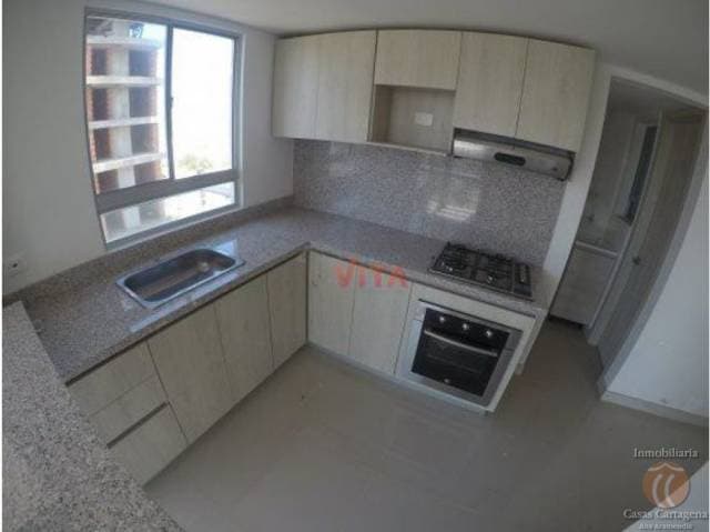 VENTA DE APARTAMENTO NUEVO EDIFICIO MARES CRESPO CARTAGENA 2 HABITACIONES — foto 3