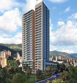 Apartamento en El Poblado via Linares, Proyecto WALL