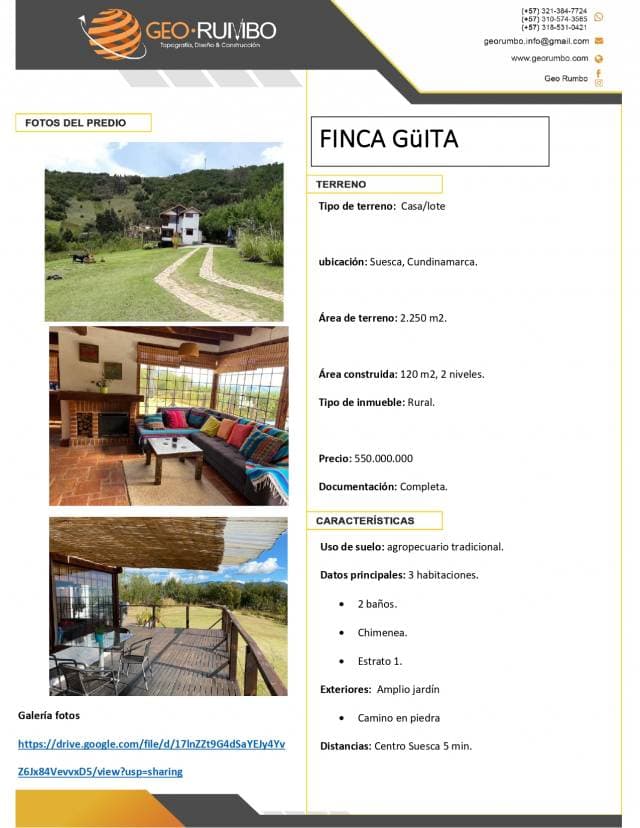 Casa/Lote Suesca — foto 2