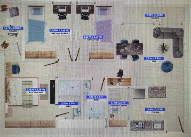 Venta de Apartamento en Proyecto TRENDY — foto 7