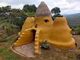 Casa de campo Ecológica, DOMO EN SUPERADOBE. Parcela ubicada a 15 minutos de Pescaderito con agua Propia.