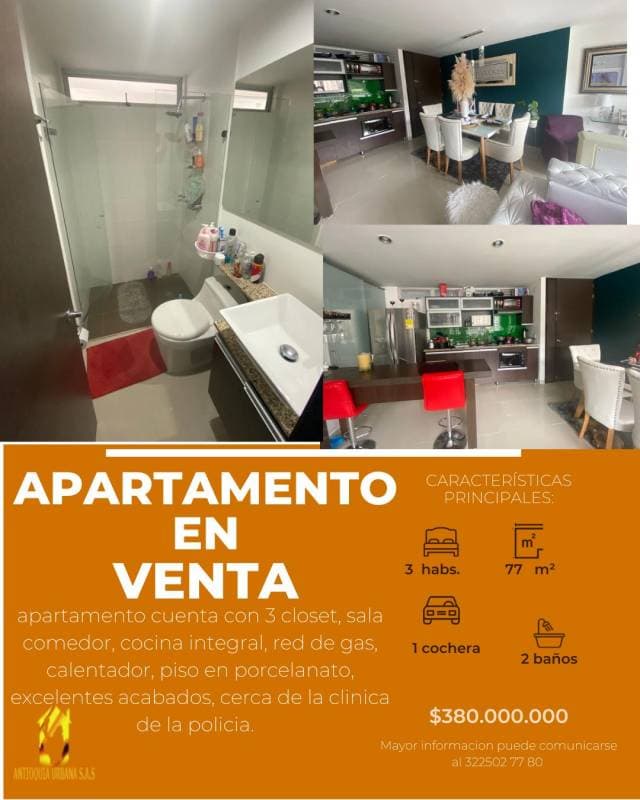 VENTA APARTAMENTO EN ENVIGADO LA CUENCA — foto 1