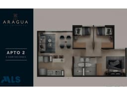 CALDAS | Apartamento en urbanización cerrada
