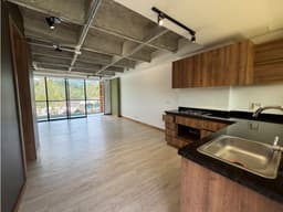 Venta de apartaestudio Loft en el retiro la fe, 45 mts con terraza